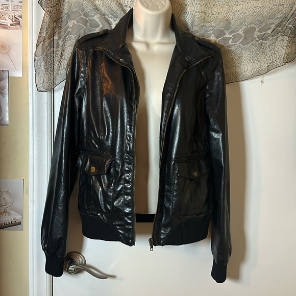 Black jack leather jacket - Picture 1 of 7